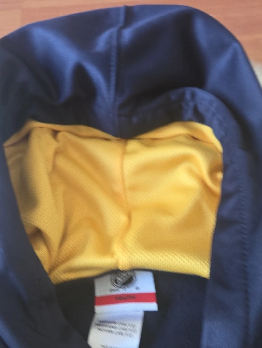 NHL Youth Buffalo Sabres Navy and Gold Pullover Hoodie Youth Medium